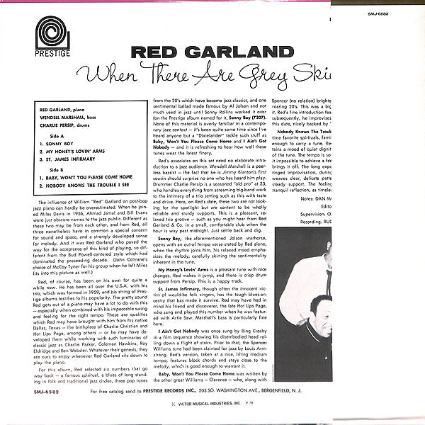 When There Are Grey Skies