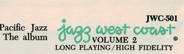 Jazz West Coast, Volume 2