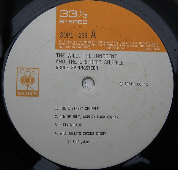The Wild, The Innocent &  The E Street Shuffle