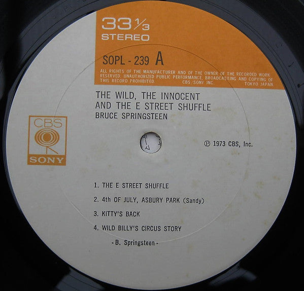 The Wild, The Innocent &  The E Street Shuffle