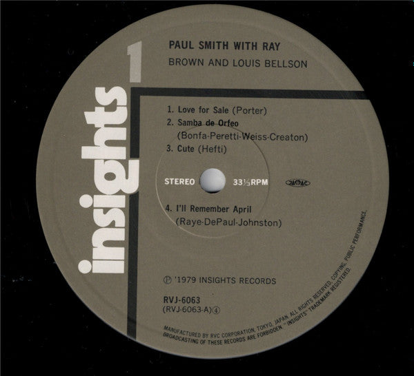 Paul Smith With Ray Brown  And Louis Bellson