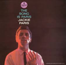 Master Release: The Song Is Paris by Jackie Paris