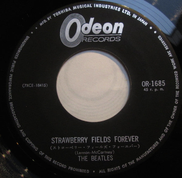 ストローベリー・フィールズ・フォーエバー = Strawberry Fields Forever / ペニー・レイン = Penny Lane