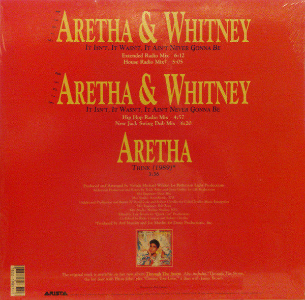 Master Release: It Isn't, It Wasn't, It Ain't Never Gonna Be by Aretha Franklin
