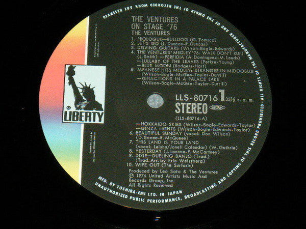 The Ventures On Stage '76