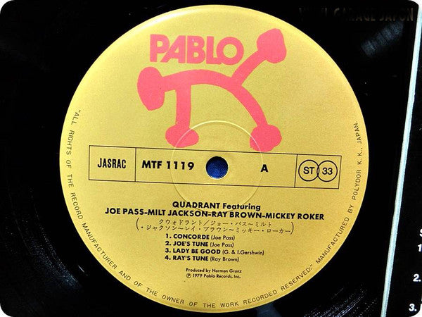 Release: Quadrant-Vinyl-Japan-1979-MTF 1119-6691856