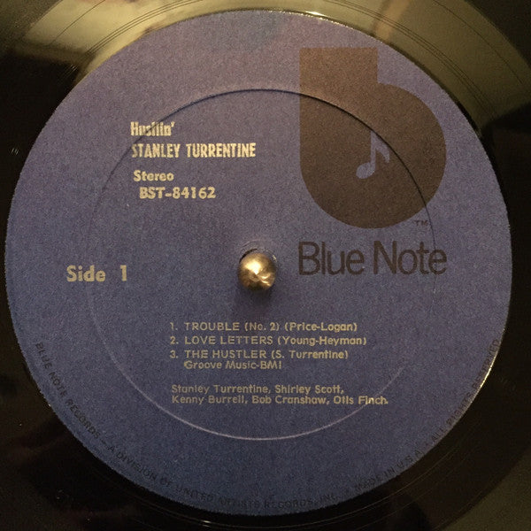 Master Release: Hustlin' by Stanley Turrentine