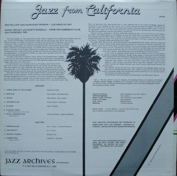Jazz From California
