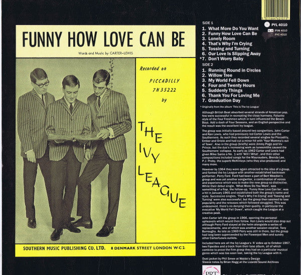 Master Release: The Best Of by The Ivy League