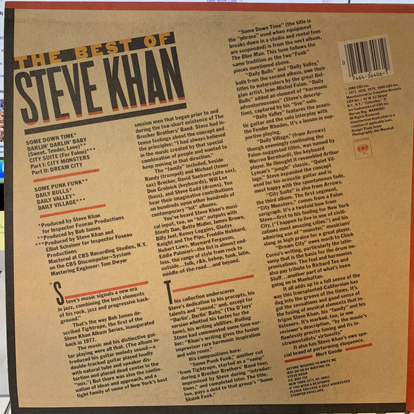 Master Release: The Best Of Steve Khan by Steve Khan