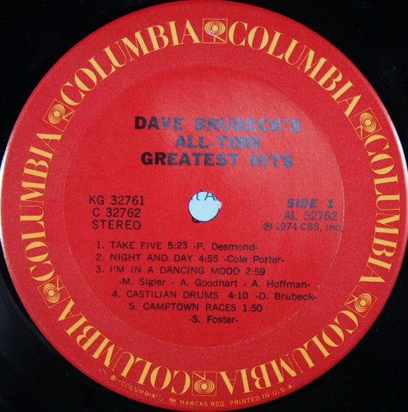 Dave Brubeck's All-Time Greatest Hits