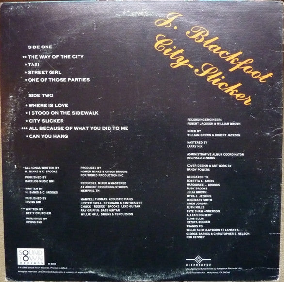 Release: City Slicker-Vinyl-US-1983-ST-8002-5571058