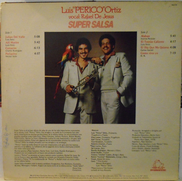 Release: Super Salsa-Vinyl-Puerto Rico-1978-NG710-5047462