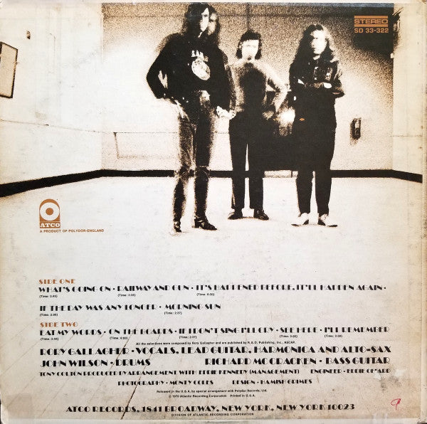 Release: On The Boards-Vinyl-US-1970-SD 33-322-9652273