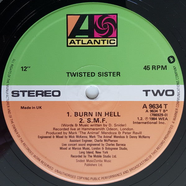 Release: I Wanna Rock-Vinyl-UK-1984-A 9634T, 786929-0-8502331