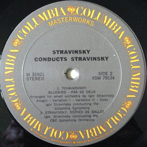 Stravinsky Conducts Stravinsky: Jeu De Cartes (A Card Game) • Scènes De Ballet • Bluebird-Pas De Deux