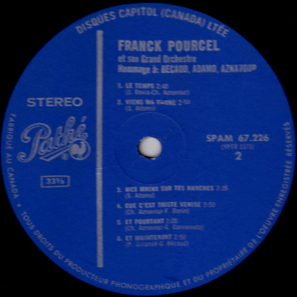 Hommage A: Becaud, Adamo, Aznavour