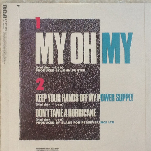 Release: My Oh My-Vinyl-UK-1983-RCAT 373-1551987
