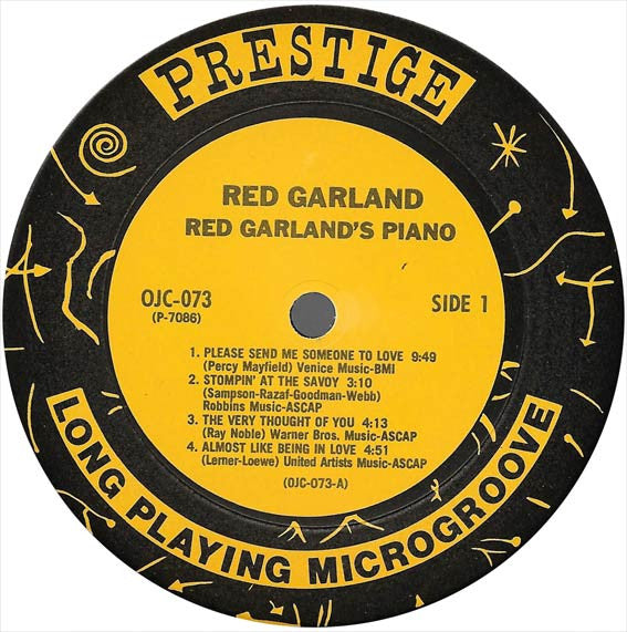 Red Garland's Piano