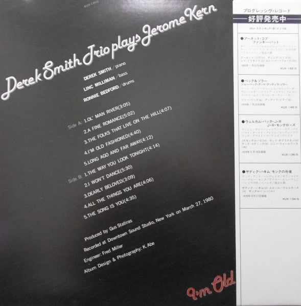 Master Release: Playes Jerome Kern by Derek Smith Trio