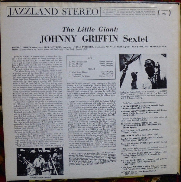 Release: The Little Giant-Vinyl-US-None-JLP 993-4246732