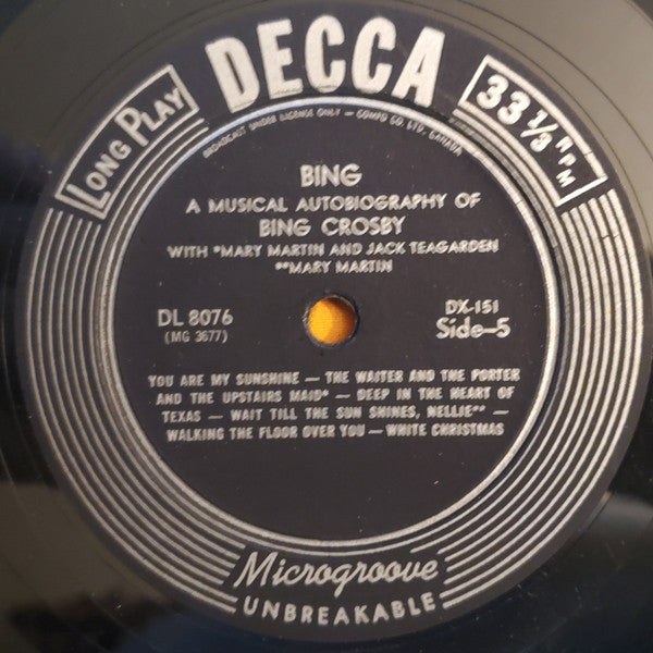 Bing: A Musical Autobiography