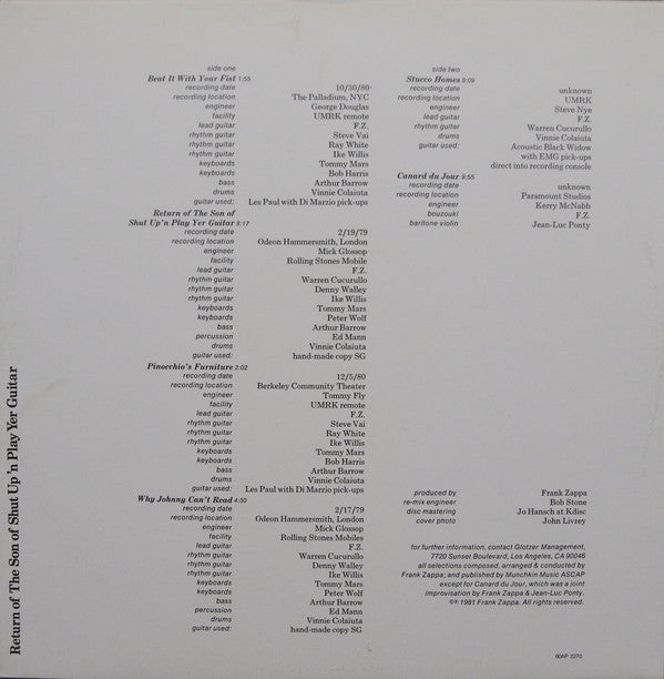 Shut Up 'n Play Yer Guitar