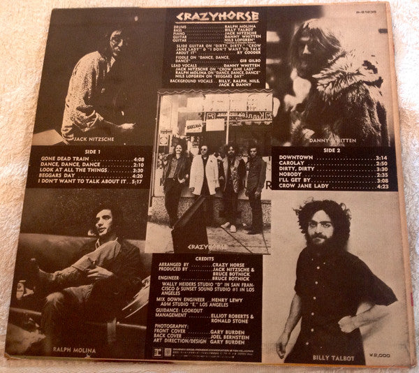 Release: Crazy Horse-Vinyl-Japan-1971-P-8123R-7382134