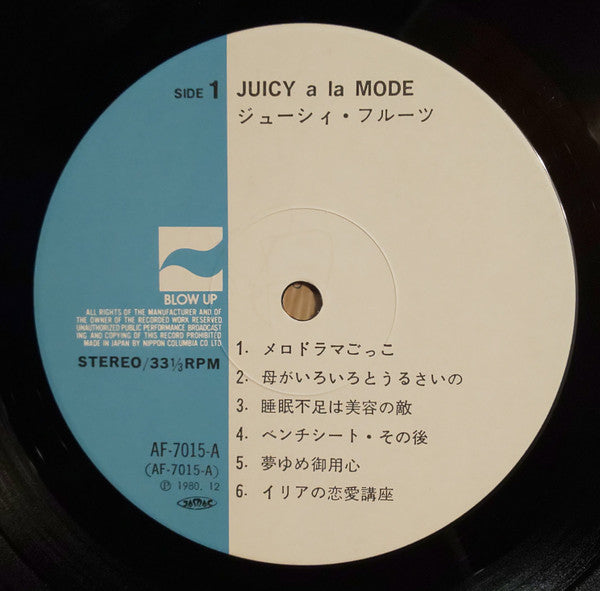 Juicy A La Mode