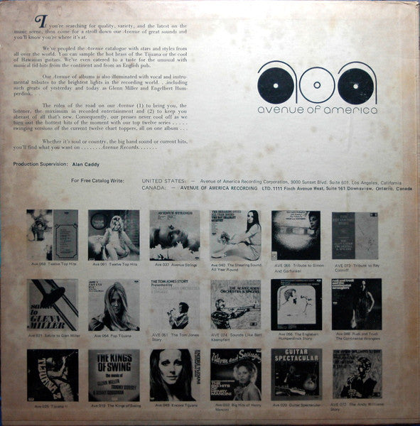 Master Release: 12 Top Hits  by Alan Caddy
