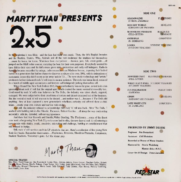 Master Release: Marty Thau Presents 2x5 by Various