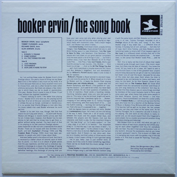 Release: The Song Book-Vinyl-Japan-1980-SMJ-6271-8294925