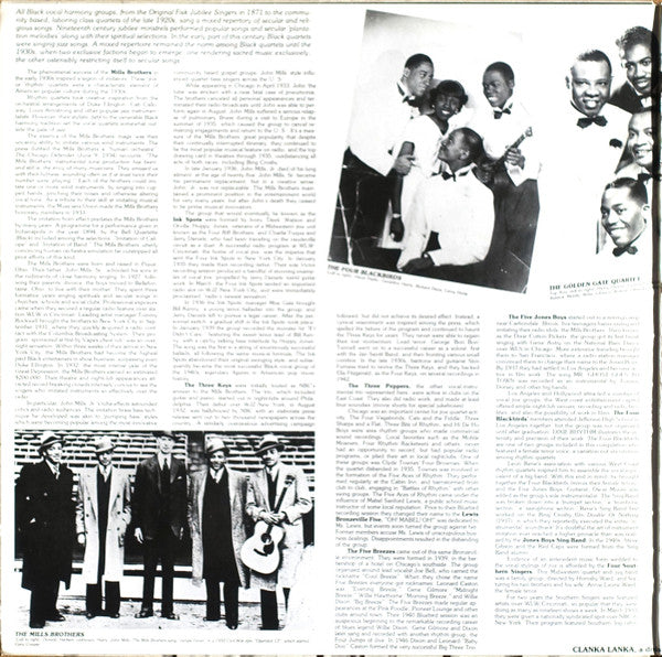 The Human Orchestra (Rhythm Quartets In The Thirties)