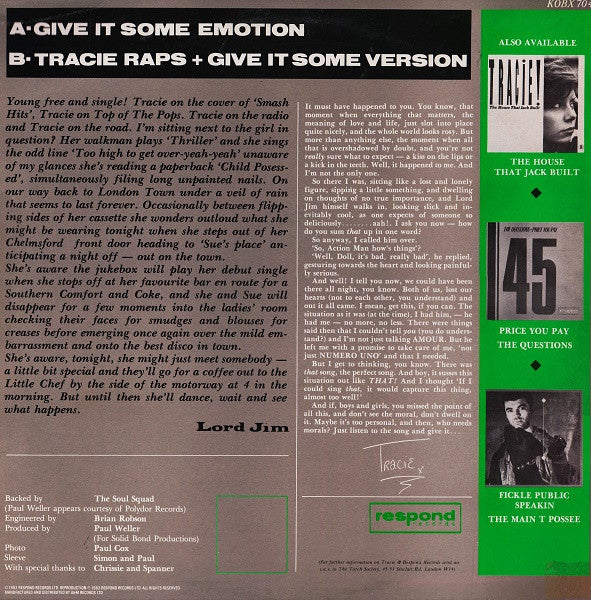 Give It Some Emotion