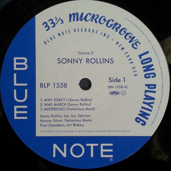 Sonny Rollins Vol. 2