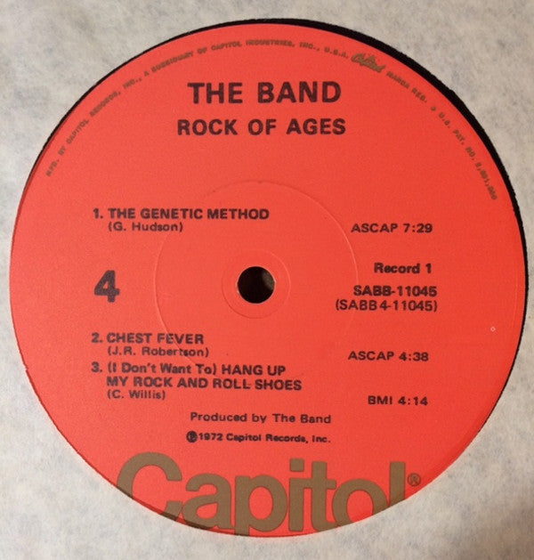 Rock Of Ages (The Band In Concert)