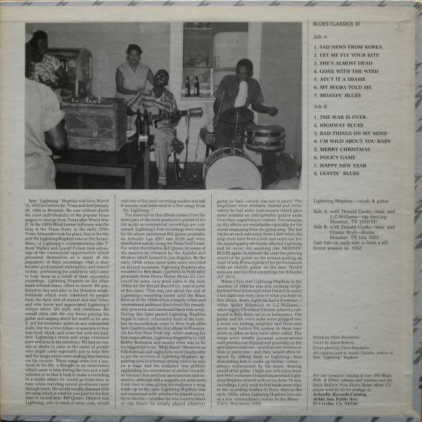 Houston's King Of The Blues (Historic Recordings 1952-1953)