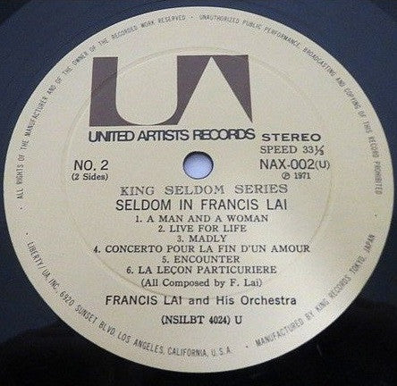 Seldom In Francis Lai No. 2