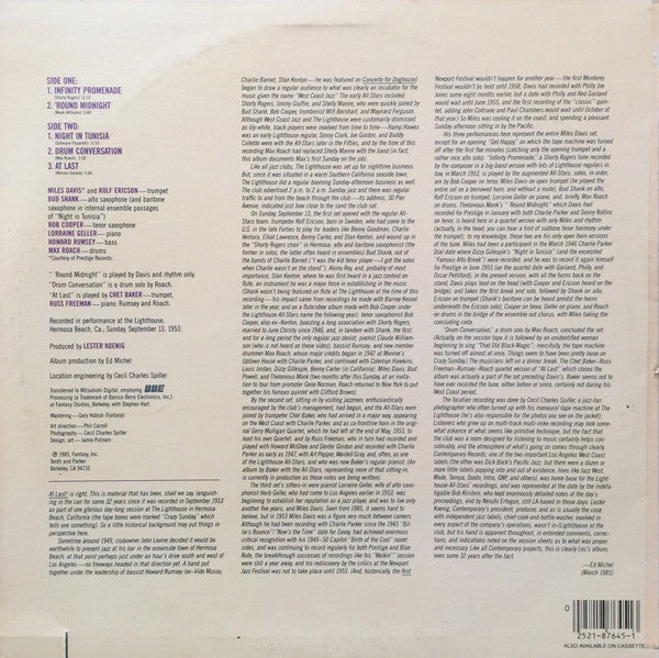 Release: At Last!-Vinyl-US-1985-C-7645-3070140