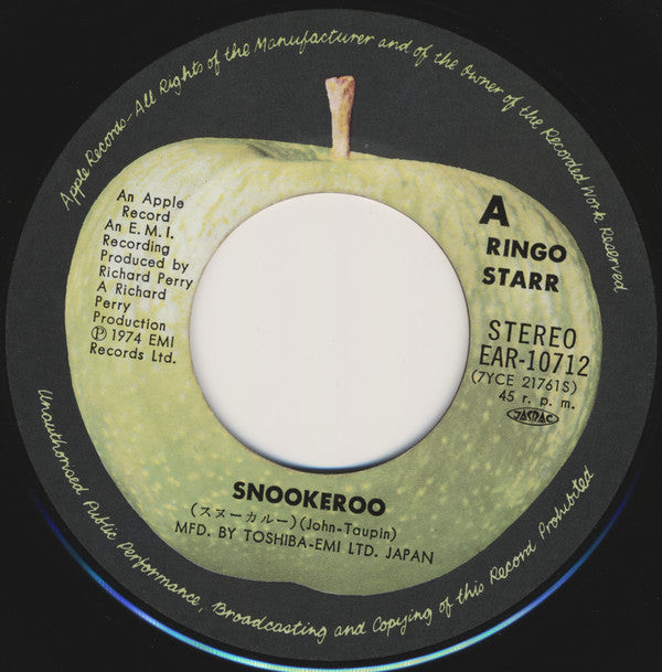 Release: Snookeroo-Vinyl-Japan-1975-EAR-10712-8071957