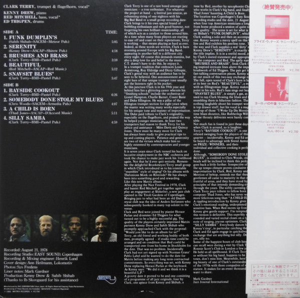 Master Release: Funk Dumplin's by Clark Terry Quartet
