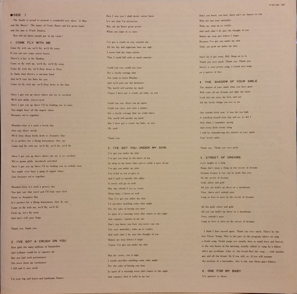 Sinatra At The Sands