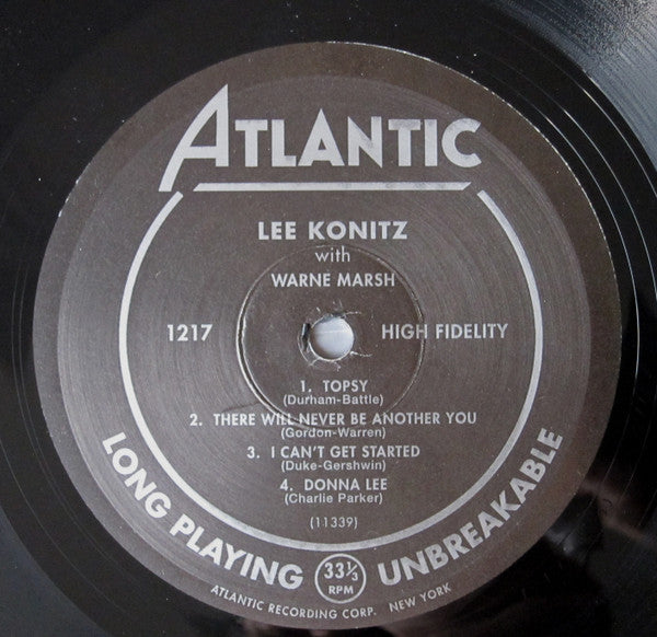 Lee Konitz With Warne Marsh