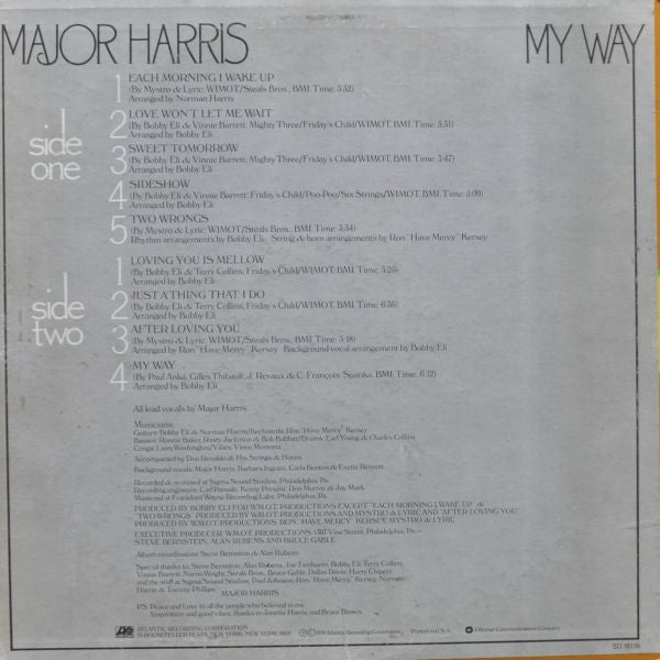 Release: My Way-Vinyl-US-1975-SD 18119-6769839