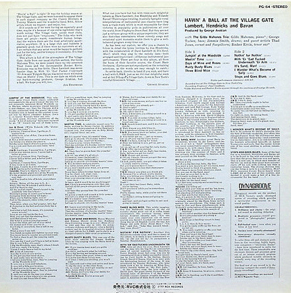 Havin' A Ball At The Village Gate