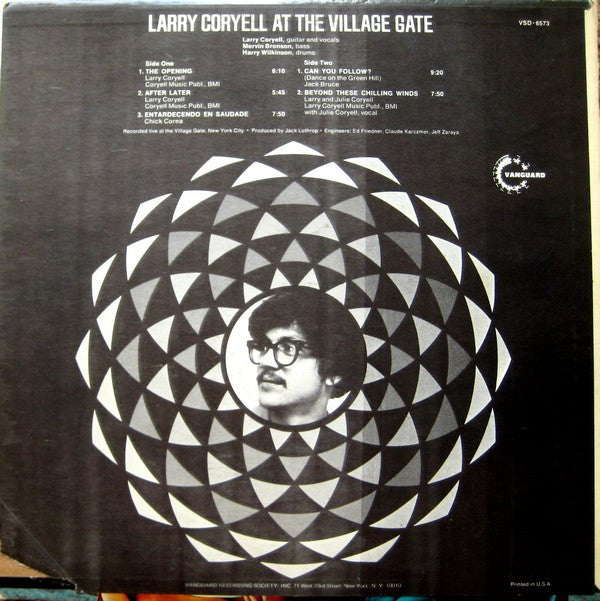 Release: At The Village Gate-Vinyl-US-1971-VSD-6573-3311039