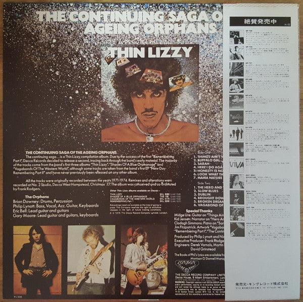 Release: The Continuing Saga Of The Ageing Orphans-Vinyl-Japan-1979-LAX 160-3541251