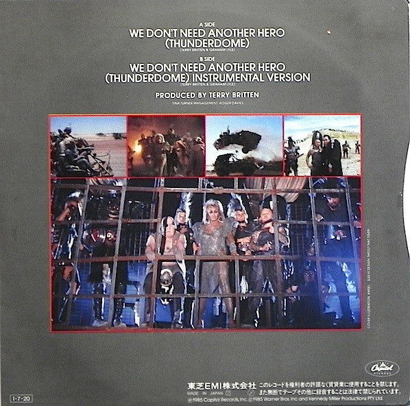 We Don't Need Another Hero (Thunderdome) = 孤独のヒーロー（サンダドームのテーマ）
