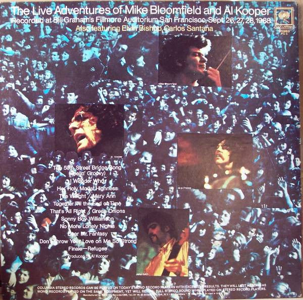 The Live Adventures Of Mike Bloomfield And Al Kooper