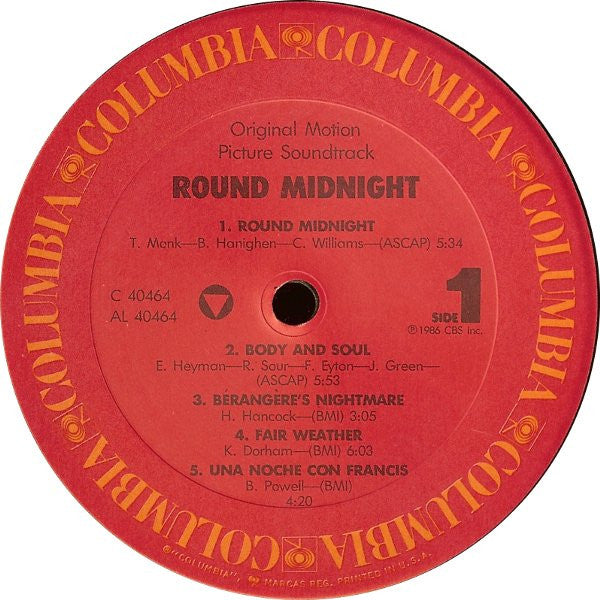 Round Midnight - Original Motion Picture Soundtrack